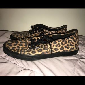 Leopard Print VANS